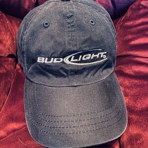 Bud Light Black Baseball Cap
